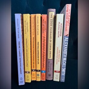 No. 1 Ladies Detective Agency 8 Book Lot Alexander McCall Smith EUC